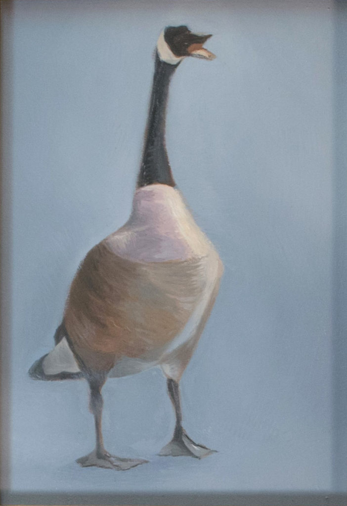 Goose acrylic - 8x10 - Tangled Up In Hue