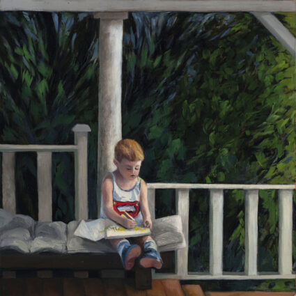 Roseth - Coloring on the Porch - 12 x 12 -1200 72px